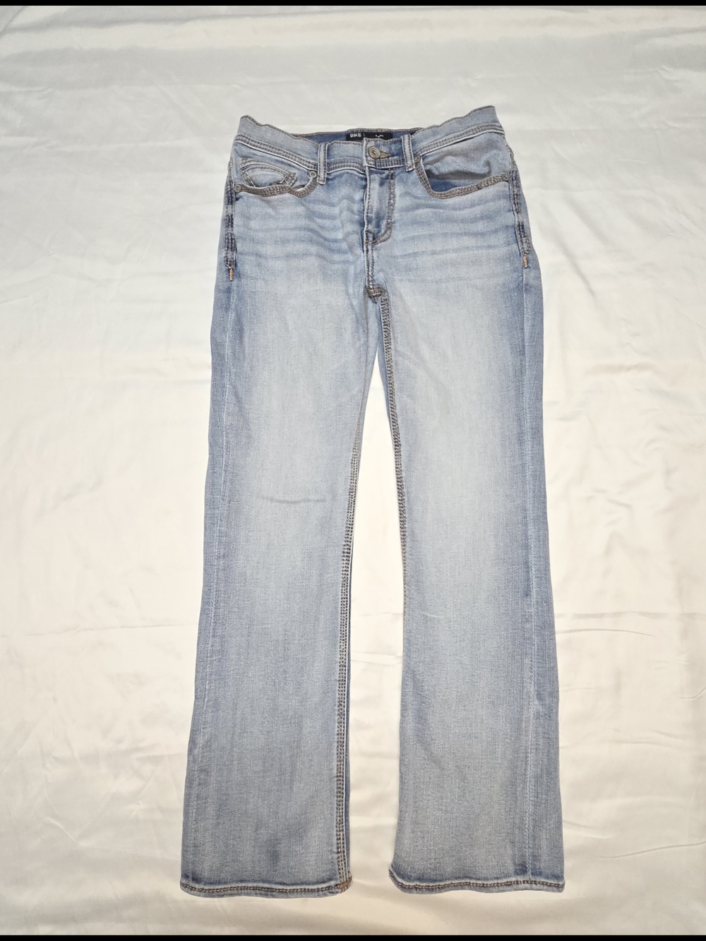 BKE Light Blue Flared Jeans